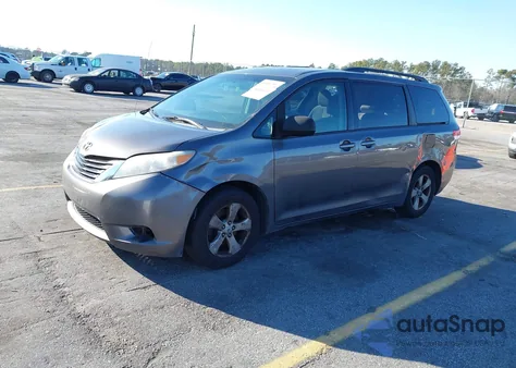 2012 Toyota Sienna Le V6 8 Passenger из США, поврежденный, VIN 5TDKK3DC0CS218904